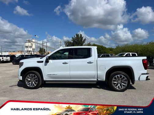 Glacier White Tricoat 2026 GMC Sierra 1500 Denali