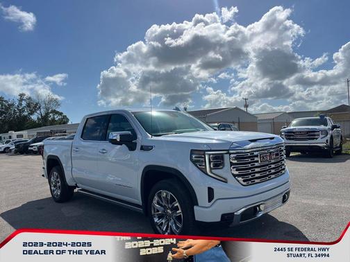 Glacier White Tricoat 2026 GMC Sierra 1500 Denali
