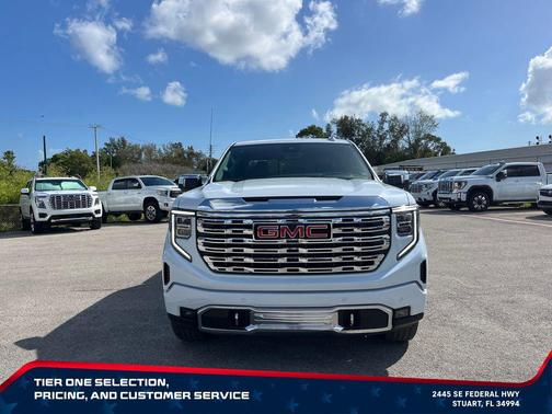Glacier White Tricoat 2026 GMC Sierra 1500 Denali