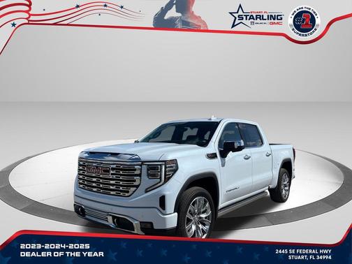 Glacier White Tricoat 2026 GMC Sierra 1500 Denali