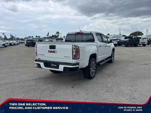 Summit White 2019 GMC Canyon Denali