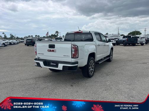 Summit White 2019 GMC Canyon Denali