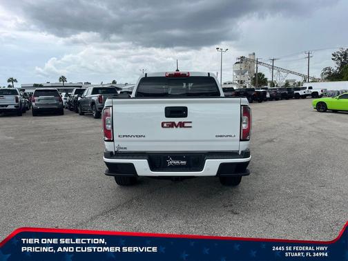 Summit White 2019 GMC Canyon Denali