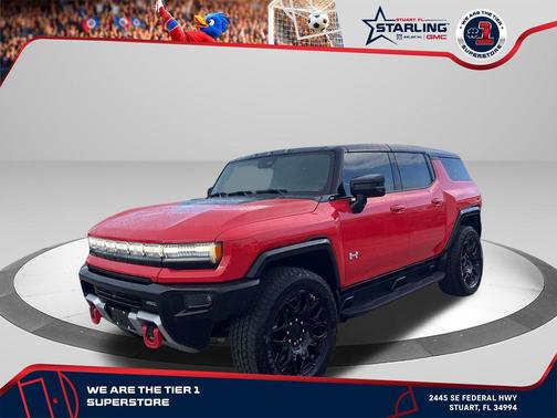 Solar Orange 2026 GMC HUMMER EV SUV 2X