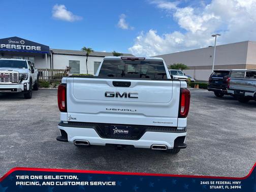 Glacier White Tricoat 2026 GMC Sierra 1500 Denali Ultimate