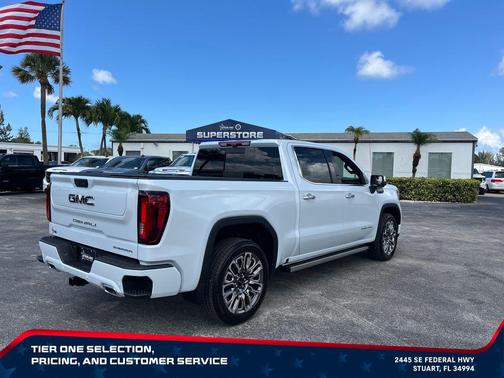 Glacier White Tricoat 2026 GMC Sierra 1500 Denali Ultimate