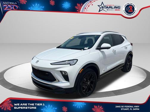 Summit White 2026 Buick Encore GX Sport Touring