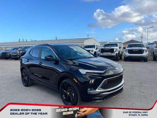 Ebony Twilight Metallic 2026 Buick Encore GX Sport Touring