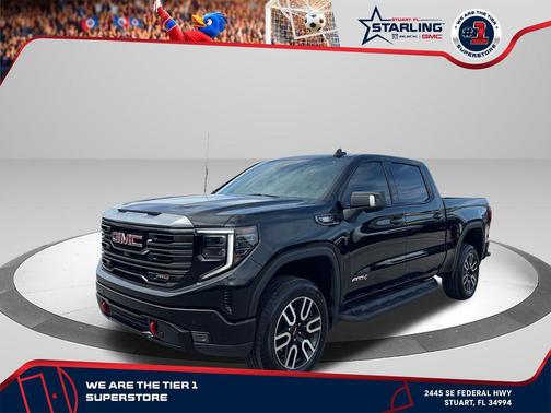 Onyx Black 2023 GMC Sierra 1500 AT4