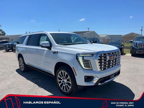 Glacier White Tricoat 2026 GMC Yukon XL Denali