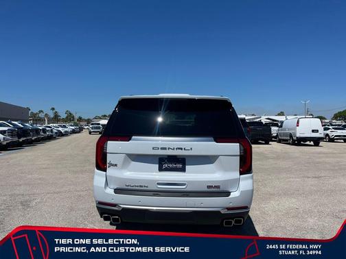 Glacier White Tricoat 2026 GMC Yukon XL Denali