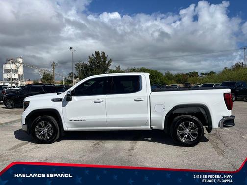 Summit White 2026 GMC Sierra 1500 SLE