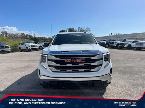 Summit White 2026 GMC Sierra 1500 SLE
