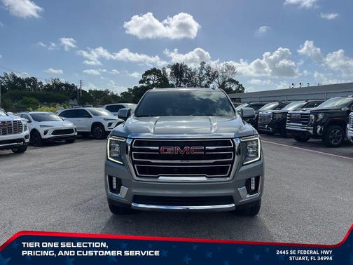 Sterling Metallic 2024 GMC Yukon XL SLT