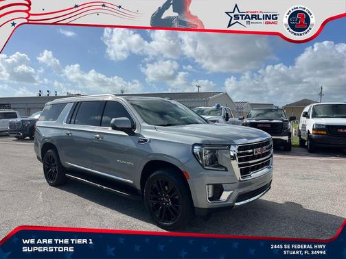Sterling Metallic 2024 GMC Yukon XL SLT