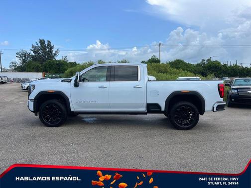 Glacier White Tricoat 2026 GMC Sierra 2500 Denali Ultimate