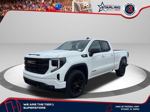 Summit White 2026 GMC Sierra 1500 Elevation