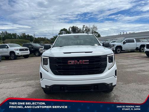 Summit White 2026 GMC Sierra 1500 Elevation