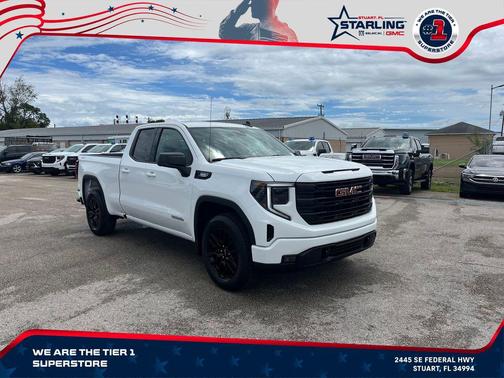 Summit White 2026 GMC Sierra 1500 Elevation