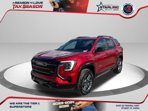 Volcanic Red Tintcoat 2026 GMC Terrain AWD AT4