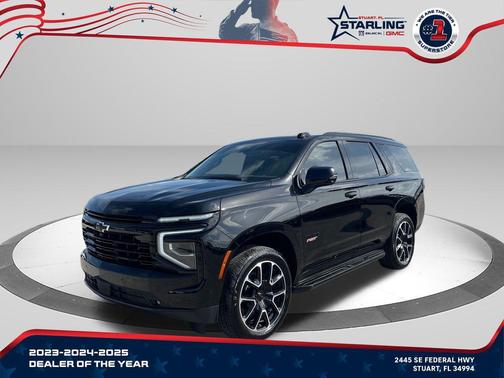 Black 2025 Chevrolet Tahoe 2WD RST