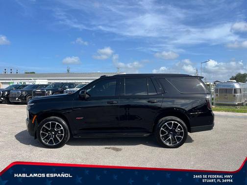 Black 2025 Chevrolet Tahoe 2WD RST