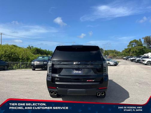 Black 2025 Chevrolet Tahoe 2WD RST