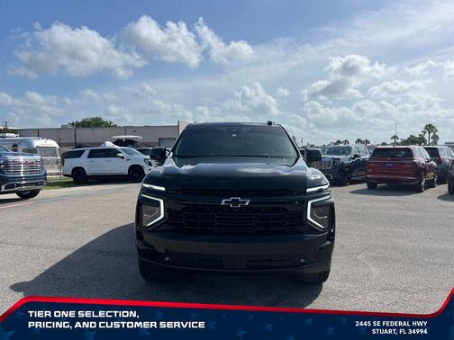 Black 2025 Chevrolet Tahoe 2WD RST