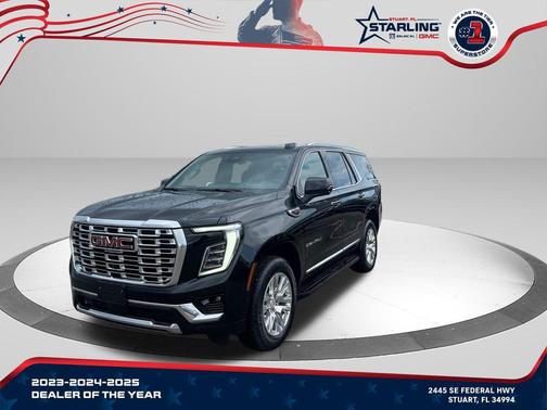 Onyx Black 2025 GMC Yukon Denali