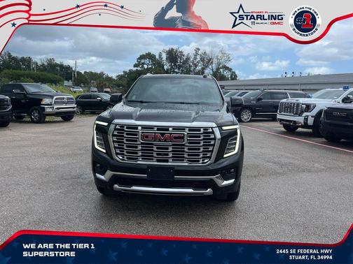 Onyx Black 2025 GMC Yukon Denali