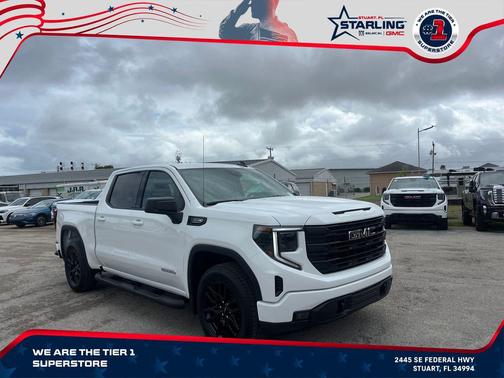 Summit White 2026 GMC Sierra 1500 Elevation