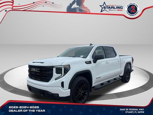 Summit White 2026 GMC Sierra 1500 Elevation
