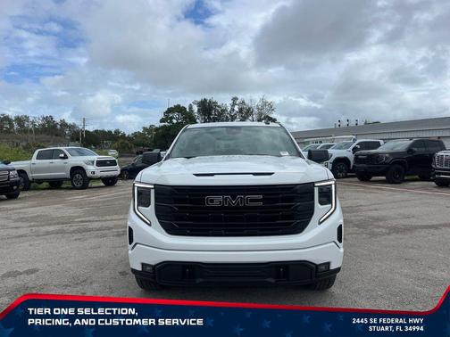 Summit White 2026 GMC Sierra 1500 Elevation
