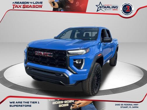 Rapids Metallic 2026 GMC Canyon Elevation