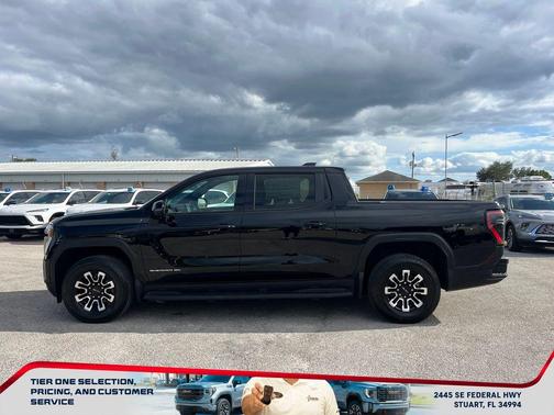 Onyx Black 2026 GMC Sierra EV Extended Range Elevation