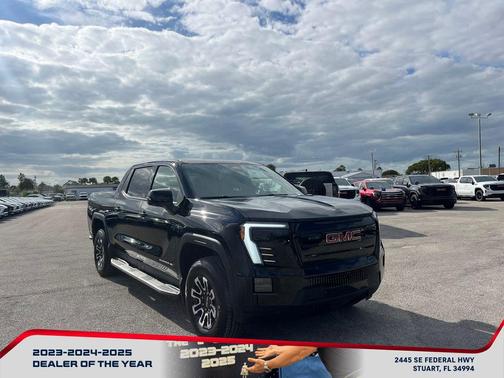 Onyx Black 2026 GMC Sierra EV Extended Range Elevation