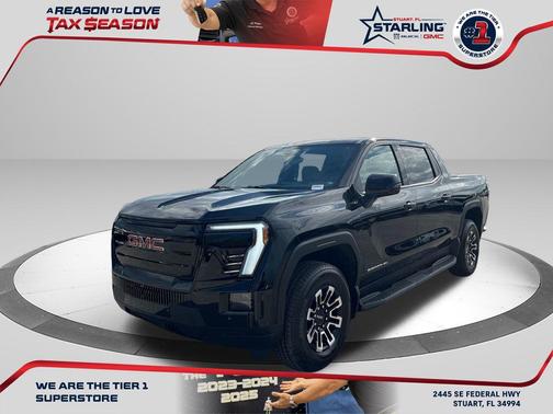 Onyx Black 2026 GMC Sierra EV Extended Range Elevation