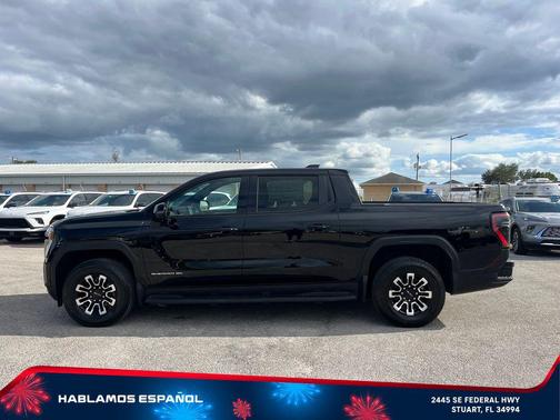 Onyx Black 2026 GMC Sierra EV Extended Range Elevation