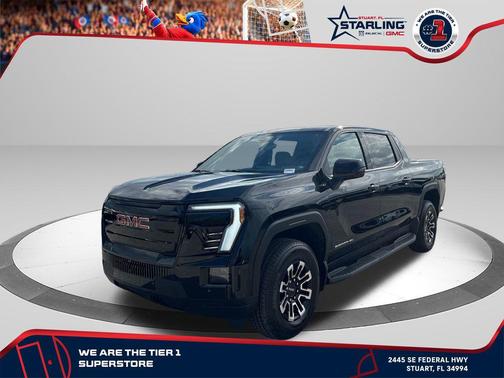 Onyx Black 2026 GMC Sierra EV Extended Range Elevation