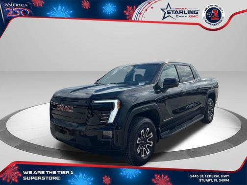 Onyx Black 2026 GMC Sierra EV Extended Range Elevation