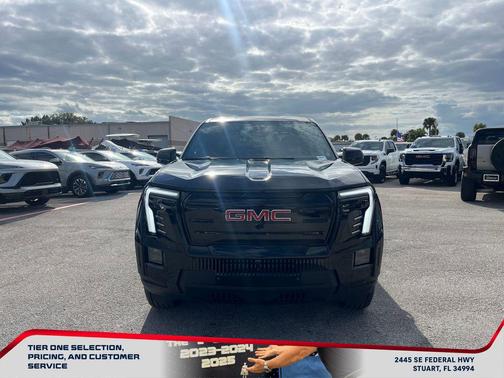 Onyx Black 2026 GMC Sierra EV Extended Range Elevation