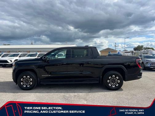 Onyx Black 2026 GMC Sierra EV Extended Range Elevation