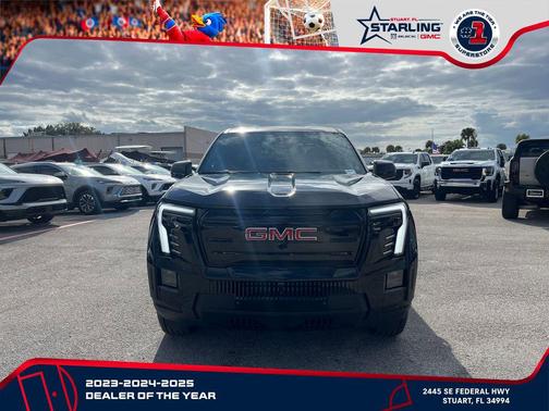 Onyx Black 2026 GMC Sierra EV Extended Range Elevation