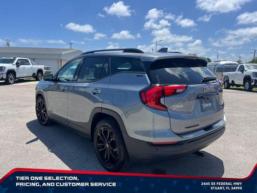 Satin Steel Metallic 2021 GMC Terrain SLT
