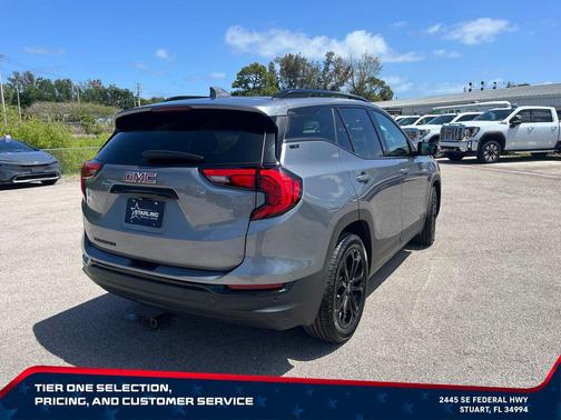 Satin Steel Metallic 2021 GMC Terrain SLT
