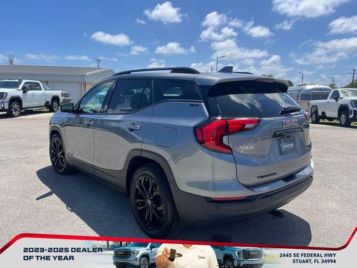 Satin Steel Metallic 2021 GMC Terrain SLT