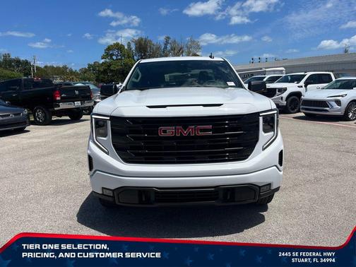 Summit White 2026 GMC Sierra 1500 Elevation