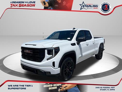 Summit White 2026 GMC Sierra 1500 Elevation