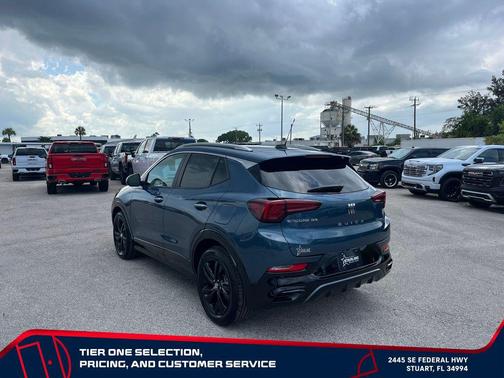 Ocean Blue Metallic 2026 Buick Encore GX Sport Touring