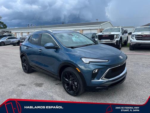 Ocean Blue Metallic 2026 Buick Encore GX Sport Touring